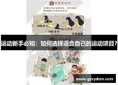运动新手必知：如何选择适合自己的运动项目？