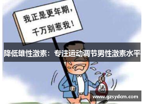降低雄性激素：专注运动调节男性激素水平
